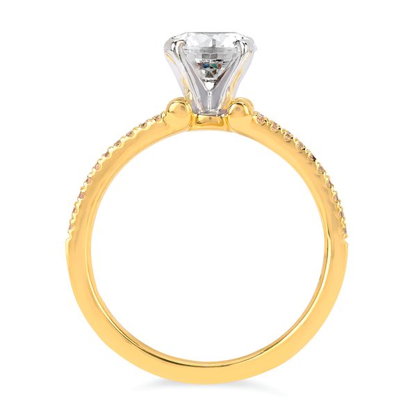 14k Yellow Gold Bridal Set - Image 4