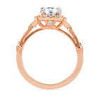 14k Rose Gold Bridal Set - Image 4
