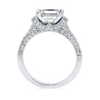 14k White Gold Bridal Set - Image 4