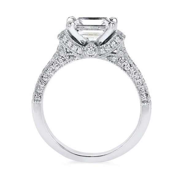 14k White Gold Bridal Set - Image 4