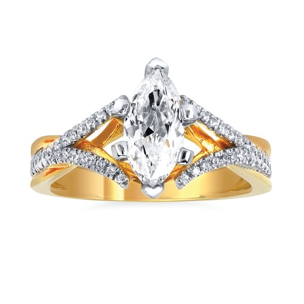 14k Yellow Gold Bridal Set - Image 2