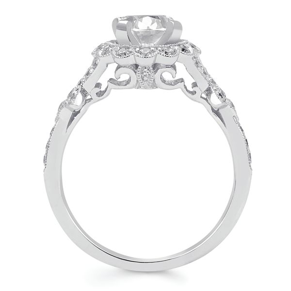 14k White Gold Bridal Set - Image 4