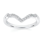 14k White Gold Bridal Set - Image 3