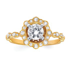 14k Yellow Gold Bridal Set - Image 2