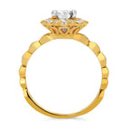 14k Yellow Gold Bridal Set - Image 3