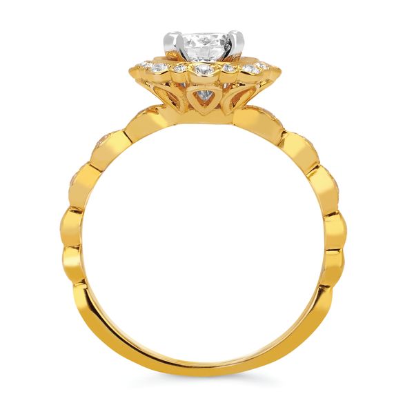 14k Yellow Gold Bridal Set - Image 3