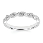 14k White Gold Bridal Set - Image 3