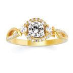 14k Yellow Gold Bridal Set - Image 2