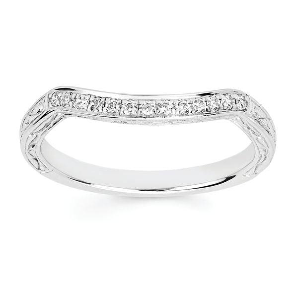 14k White Gold Bridal Set - Image 3