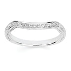 14k White Gold Bridal Set - Image 3