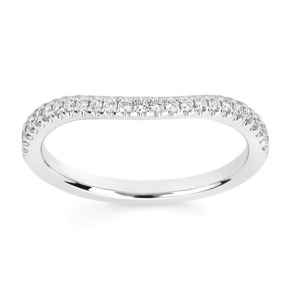 14k White Gold Bridal Set - Image 3