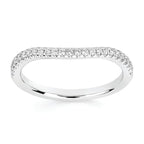 14k White Gold Bridal Set - Image 3