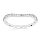 14k White Gold Bridal Set - Image 3