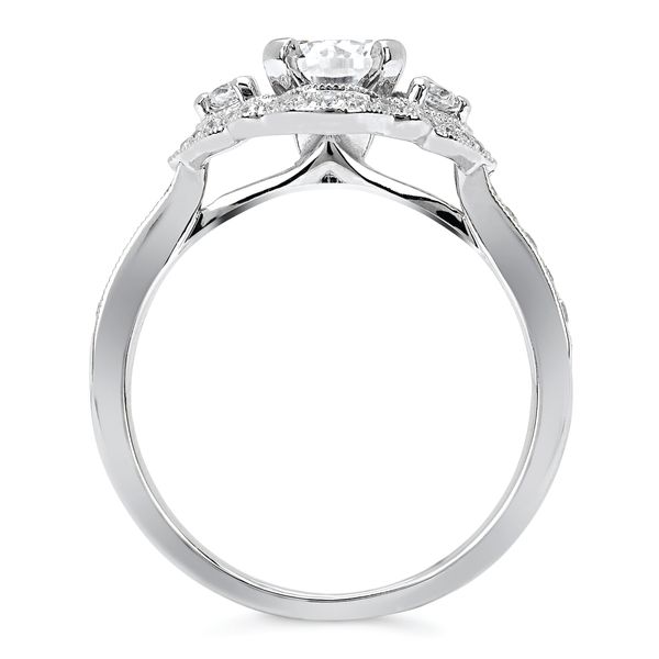 14k White Gold Bridal Set - Image 3