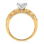 14k Yellow Gold Bridal Set - Image 4