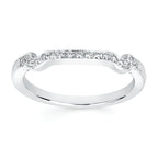 14k White Gold Bridal Set - Image 3