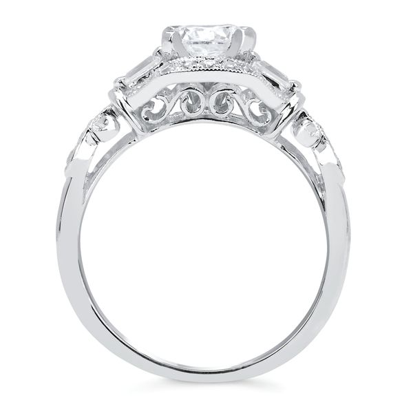 14k White Gold Bridal Set - Image 4