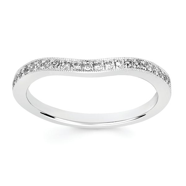 14k White Gold Bridal Set - Image 3