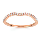 14k Rose Gold Bridal Set - Image 3