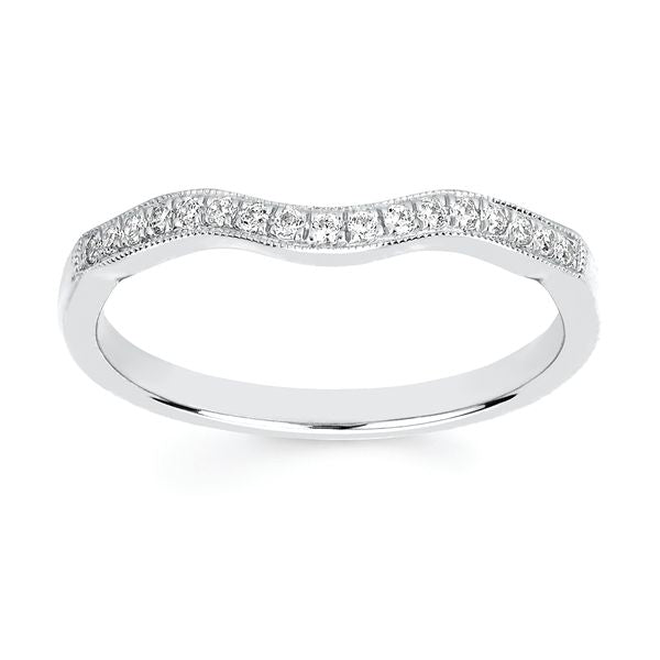 14k White Gold Bridal Set - Image 3