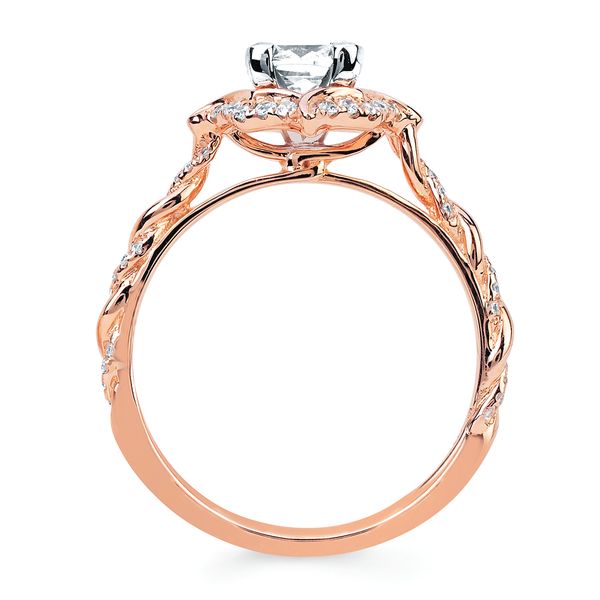 14k Rose Gold Bridal Set - Image 4