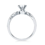 14k White Gold Bridal Set - Image 4