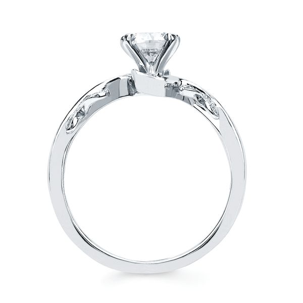 14k White Gold Bridal Set - Image 4