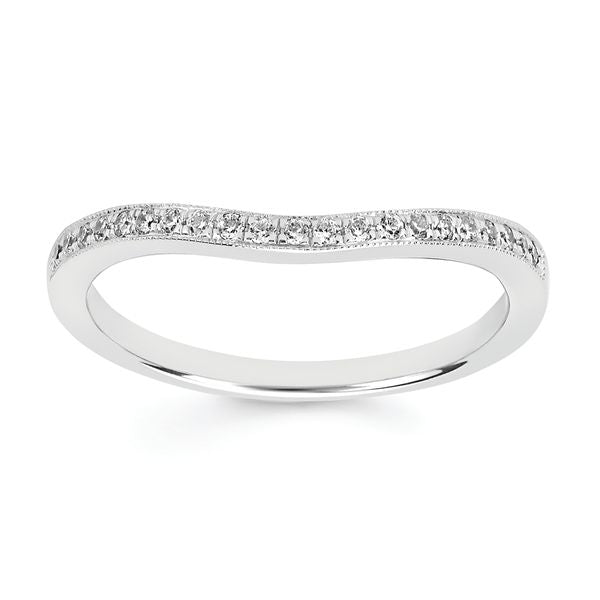 14k White Gold Bridal Set - Image 3