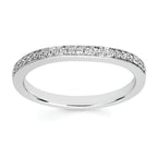 14k White Gold Bridal Set - Image 3