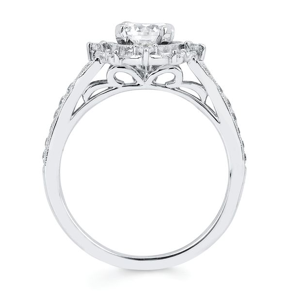 14k White Gold Bridal Set - Image 4