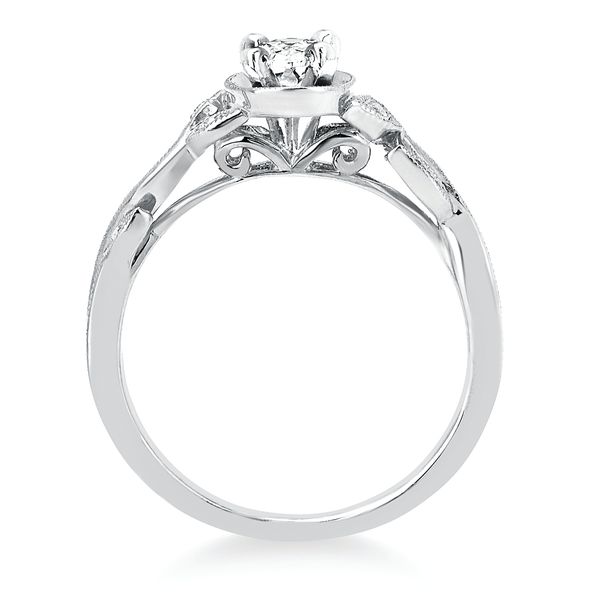 14k White Gold Bridal Set - Image 4