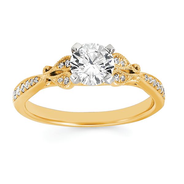 14k Yellow Gold Bridal Set - Image 2