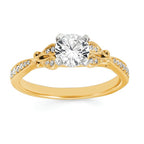 14k Yellow Gold Bridal Set - Image 2