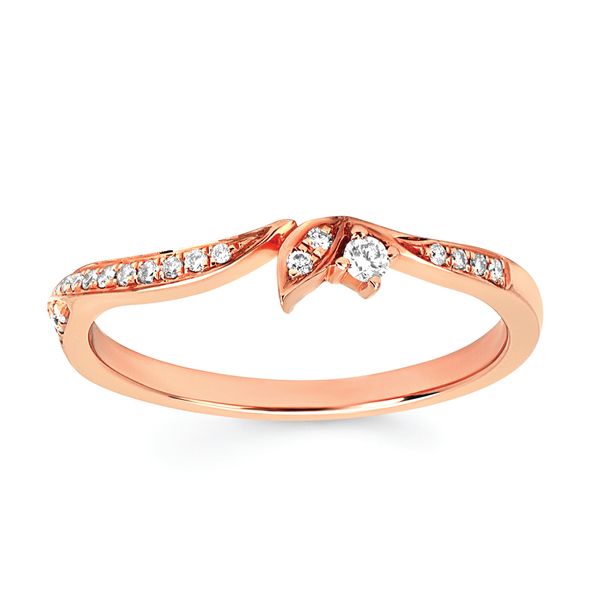 14k Rose Gold Bridal Set - Image 3