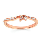 14k Rose Gold Bridal Set - Image 3