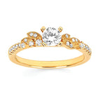 14k Yellow Gold Bridal Set - Image 2