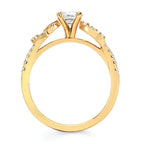 14k Yellow Gold Bridal Set - Image 4