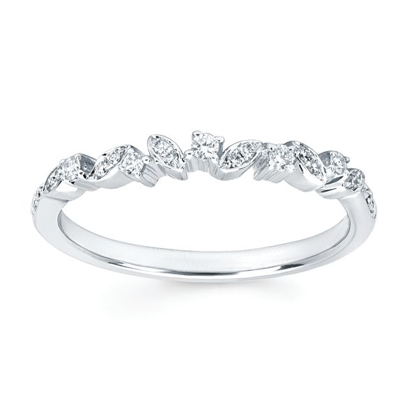 14k White Gold Bridal Set - Image 3