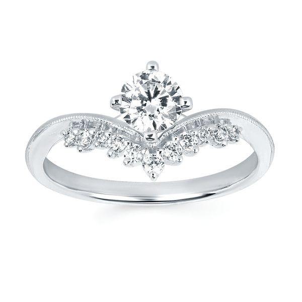 14k White Gold Bridal Set - Image 2