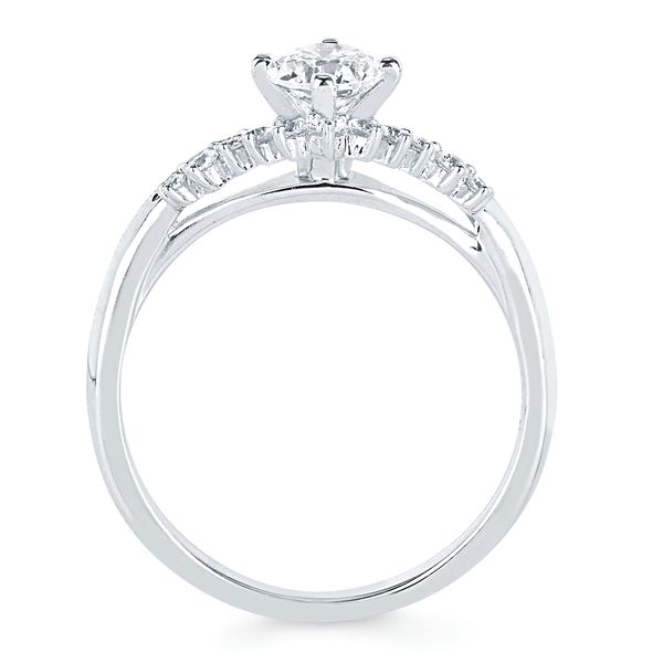 14k White Gold Bridal Set - Image 4