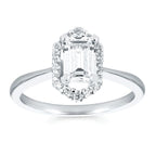 14k White Gold Bridal Set - Image 2
