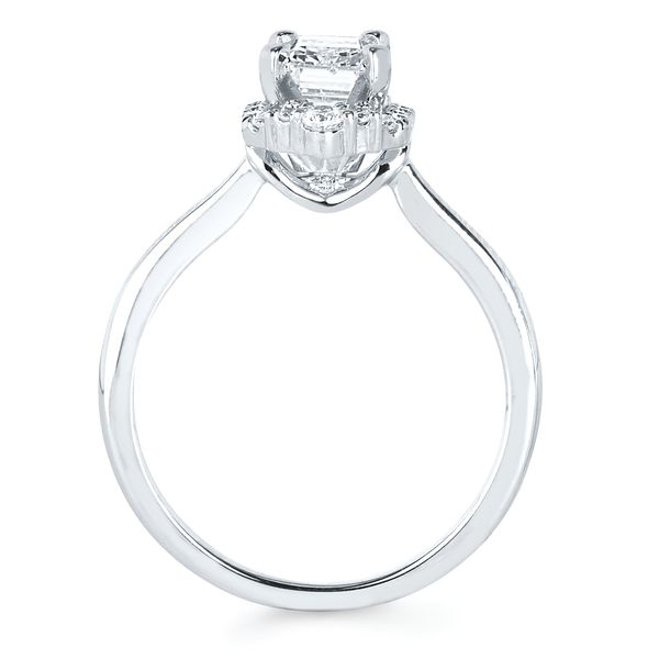 14k White Gold Bridal Set - Image 4
