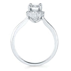 14k White Gold Bridal Set - Image 4