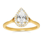 14k Yellow Gold Bridal Set - Image 2