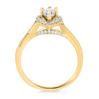 14k Yellow Gold Bridal Set - Image 3