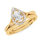 14k Yellow Gold Bridal Set - Image 4
