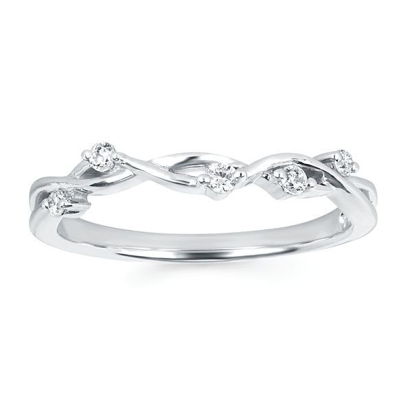 14k White Gold Bridal Set - Image 3