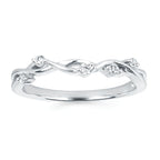 14k White Gold Bridal Set - Image 3