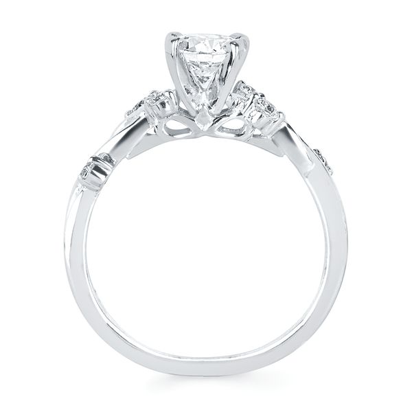 14k White Gold Bridal Set - Image 4