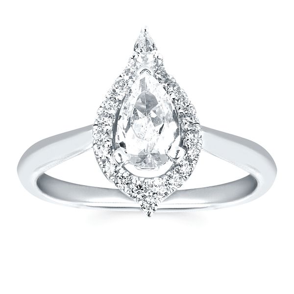 14k White Gold Bridal Set - Image 2